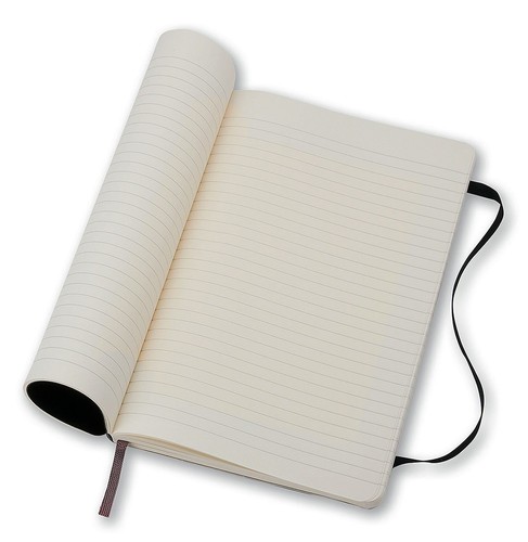 extra Large 7.5 x 10-In Pack of 2 Moleskine Classic Ruled Soft Cover Notebook