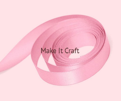 Pink Shades 9mm Double Faced Satin Ribbon