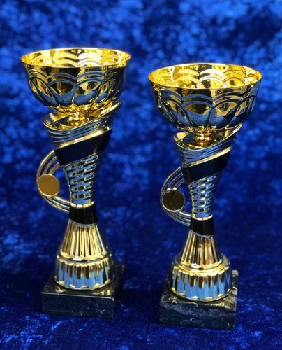 ORO Nero Stile Coppa Trofeo Arti Marziali Sport Equestre Danza Gratuito Incisione