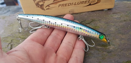Bass Lure PLKD5326 120mm 15g 0.2-0.5m dive Slim Shore minnow vmc hooks long cast