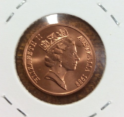 1988 2 cent unc coin