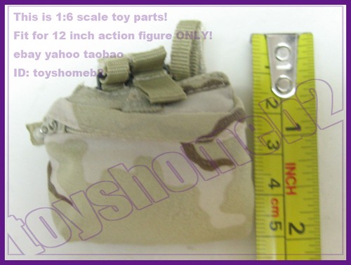 1:6 scale HOT TOYS USMC 3C DESERT DROP LEG POUCH