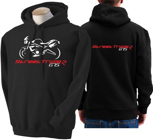 Hoodie for bike TRIUMPH STREET TRIPLE 675 sweatshirt hoody Sudadera moto