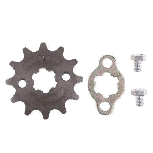 420 Chain 12T Sprocket 17mm For 70cc 110cc 125cc ATV Dirt Bike Parts