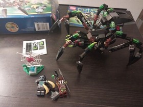 Lego 70130 Chima Sparratus' Spider Stalker. Opened 100% Complete.