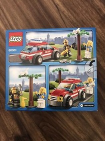 NIB Sealed Lego City 80pcs Fire Chief Car #60001 5-12yrs