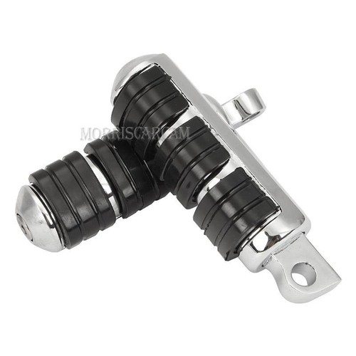 Chrome Anti Vibration Foot Pegs Peg For Harley Davidson Softail Heritage Touring