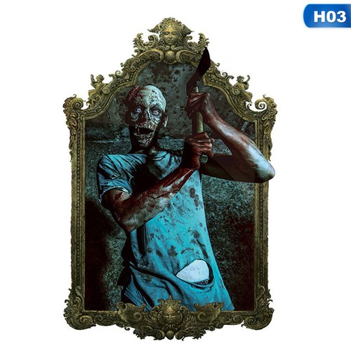 Halloween Ghost Hand Zombie Window Wall Stickers Horror Decal Home Party Decor