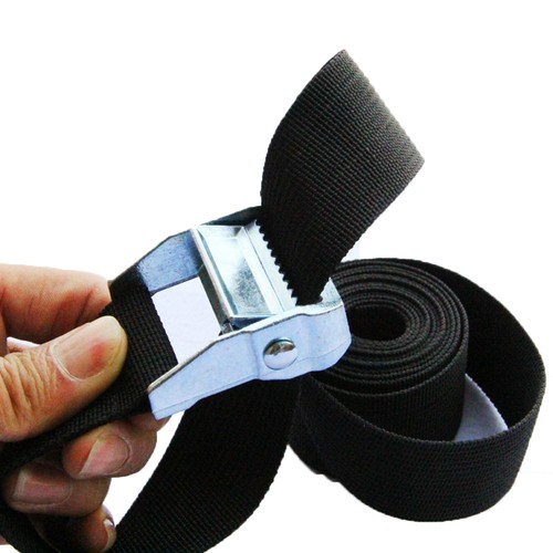 Nylon Pack Cam Tie Metal Buckle Down Good Strap Lash Luggage Bag Belt 25mm*1M