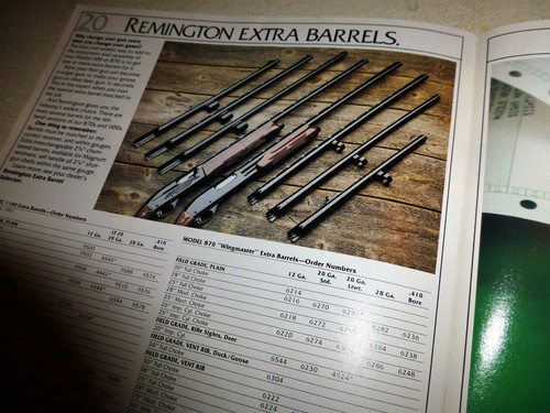 1981 REMINGTON FIREARMS First in the Field GUN SPORTING FIREARMS AMMO CATALOG