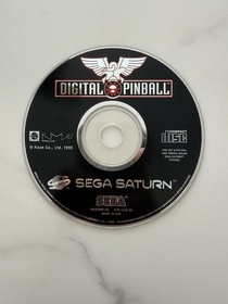 Digital Pinball - Sega Saturn Action Video Game PAL - with Box, CD & manual