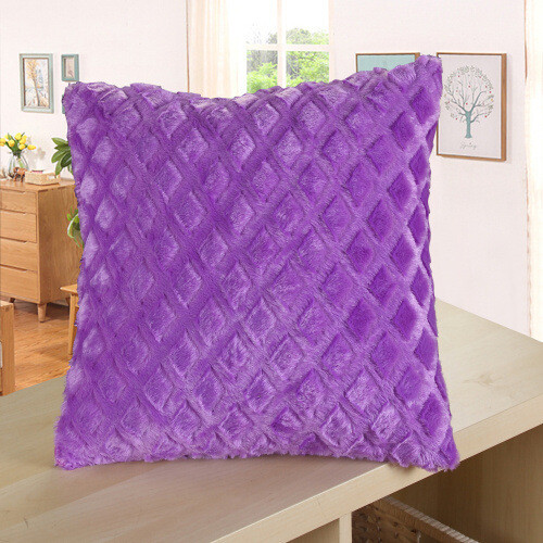 Solid Luxury Soft Velvet Cushion Cover Soft Throw Pillow Cases Sofa Home Decor