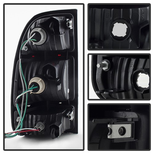 For 2000 2001 2002 2003 2004 Toyota Tundra Pickup Tail Brake Lights Left+Right