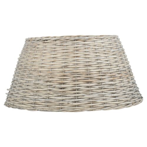 Noël Naturel Grand Saule Osier Tressé Rotin Tree Jupe base support de capot