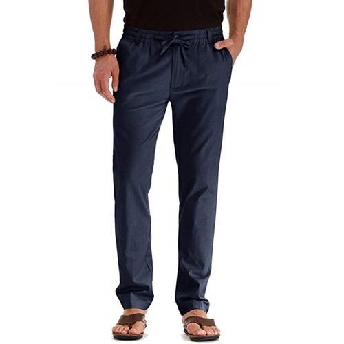 Herren Designer Sommer Chino Stoff Hose Freizeit Business Chinohose Regular Fit