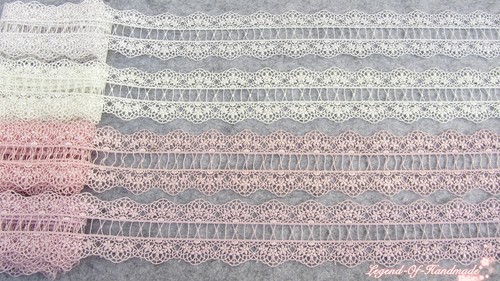 2/"*1Y beau Motif Floral Venise Dentelle ~ blanc//rose ~ Printemps MARGUERITES ~ à coudre//DO IT YOURSELF ~