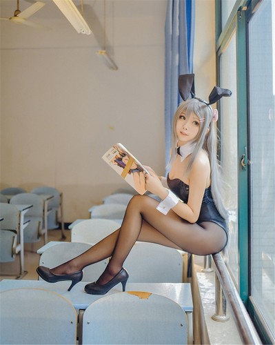 Rascal Does Not Dream Sakurajima Mai Bunny Girl Bodysuit Outfit Cosplay Costume