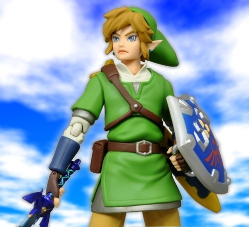 Legend of Zelda skyward sword FIGMA LINK action figure