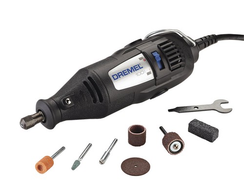 Dremel 100 Series 1//8 in Corded Rotary Tool Kit 120 volt 35000 rpm 7 pc.