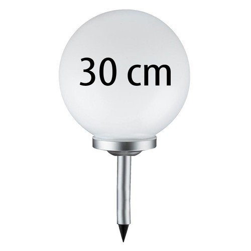 Grafner 3x LED Solarkugel 20//30//40cm Solarleuchte Kugellampe Solarlampe Kugel