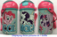 KIDS POP UP DRINKS CANTEEN CHARACTER WATER JUICE FLASK CARRY HANDLE BOTTLE NEW