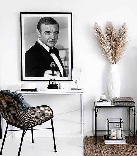 Sean Connery Poster Hollywood Celebrity Famous Actor James Bond 007 Icon Movie