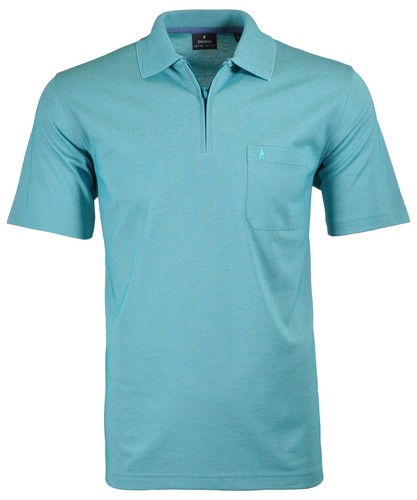 RAGMAN Herren RAGMAN Kurzarm Poloshirt NEU