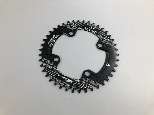 40T 42T Round Chainring SNAIL BCD104 MTB Road Bike Single Narrow Wide Chainrings