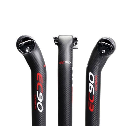 Ultra Light 3K Full Carbon Fiber Bike Seatpost MTB Tube Post 27.2//30.8//31.6mm