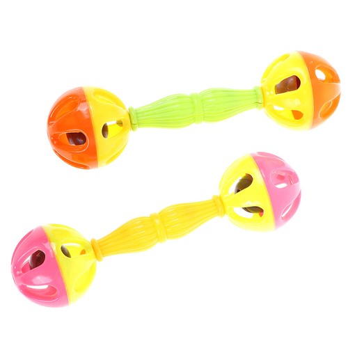 Baby musical toys rattles clocks shake dumbells early development toys FO