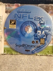 NFL 2K (Sega Dreamcast, 1999) Complete Tested