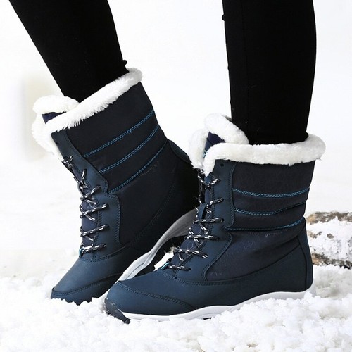 Details about / Women Boots Waterproof Winter Shoes Women Snow Boots Platform Keep Warm Ankle