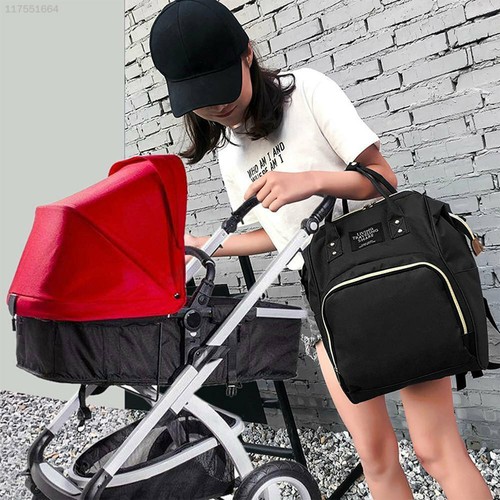 B3C7 Oxford Cloth Handbag Large Capacity Diaper Nursling Backpack