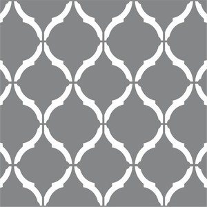 Moroccan Wall Stencil LARGE 12