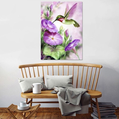 Hummingbird 5D DIY Diamond Painting Embroidery Cross Craft Stitch Kit Home Decor