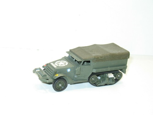 armée francaise SOLIDO Half track baché militaire 2 iem DB LECLERC