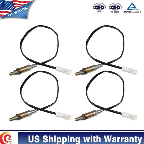Set 4 O2 Oxygen Sensor Front Rear Down//Upstream for Ford Mercury US 4.6//5.4L V8