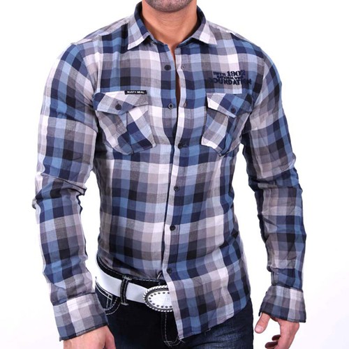 Rusty Neal camicia alla moda nel karodessin di ITALY 963