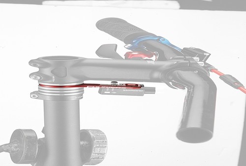 FOURIERS Battery Mount For SHIMANO Di2 Junction,6º Degree ANGLE 45mm long