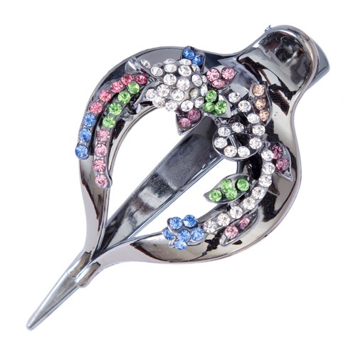 Fashion Ladies Women Crystal Rhinestone Hair Clips Pins Flower Hairpin Barrettes