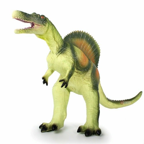 25/" Spinosaurus Rex Big Dinosaur Toy Soft Plastic Animal Model Jurassic Figure