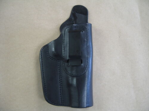 P18 IWB Leather In Waistband Conceal Carry Holster BLACK P16 Para Ordnace P14