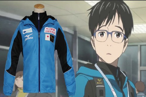 New On ice Yuri Cosplay Costume Jacket Coat Daily Sportswear Coat pants