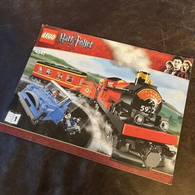 Lego Harry Potter HOGWARTS EXPRESS 4841 Building Instruction Manual Booklet Only