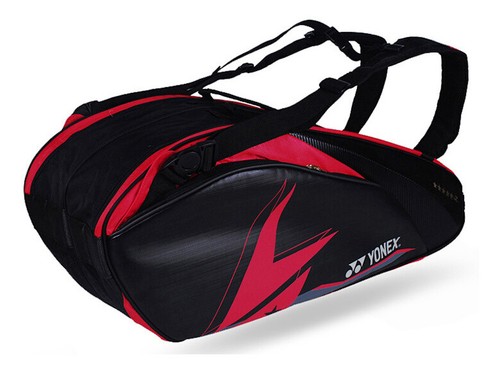 YONEX Lin Dan Badminton Bag Tennis 2 Pack Rucksack Black Red Racquet BAG42LDEX