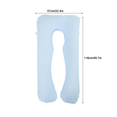 2 CLR U-shaped Pregnancy Pillow Full Body Pillow for Maternity /& Pregnant Women