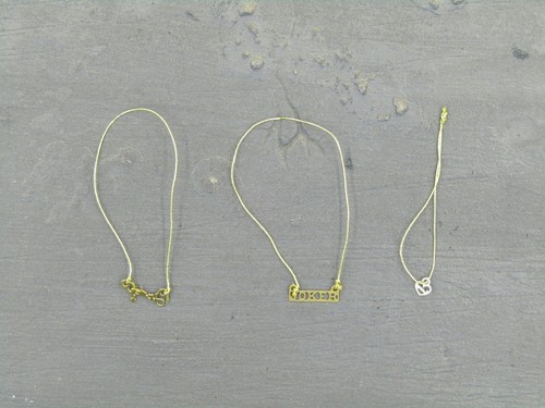 Gold Necklace Set 1//6 Scale Toy Suicide Squad Harley Quinn Dancer