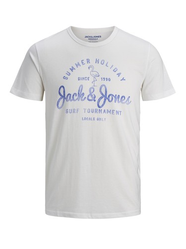 Jack /& Jones Mens T shirt Regular Fit Crew Neck Cotton Summer Casual Tee S-2XL