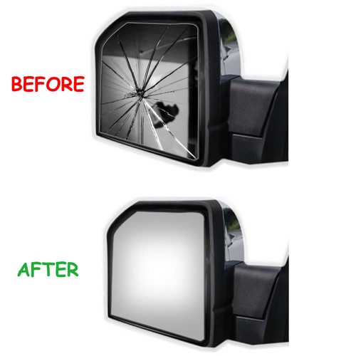 Mirror Glass+Adhesive for CHEVY C//K 1500 2500 3500 Pickup Truck Left Side