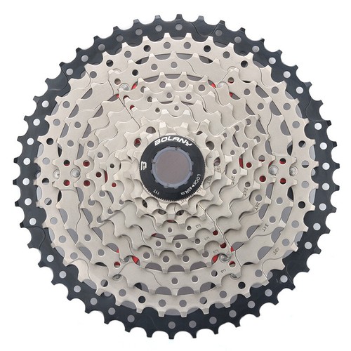 BOLANY Mountain Bike Cassette Freewheel 9//27 Speed 11-46T Bicycle Flywheel